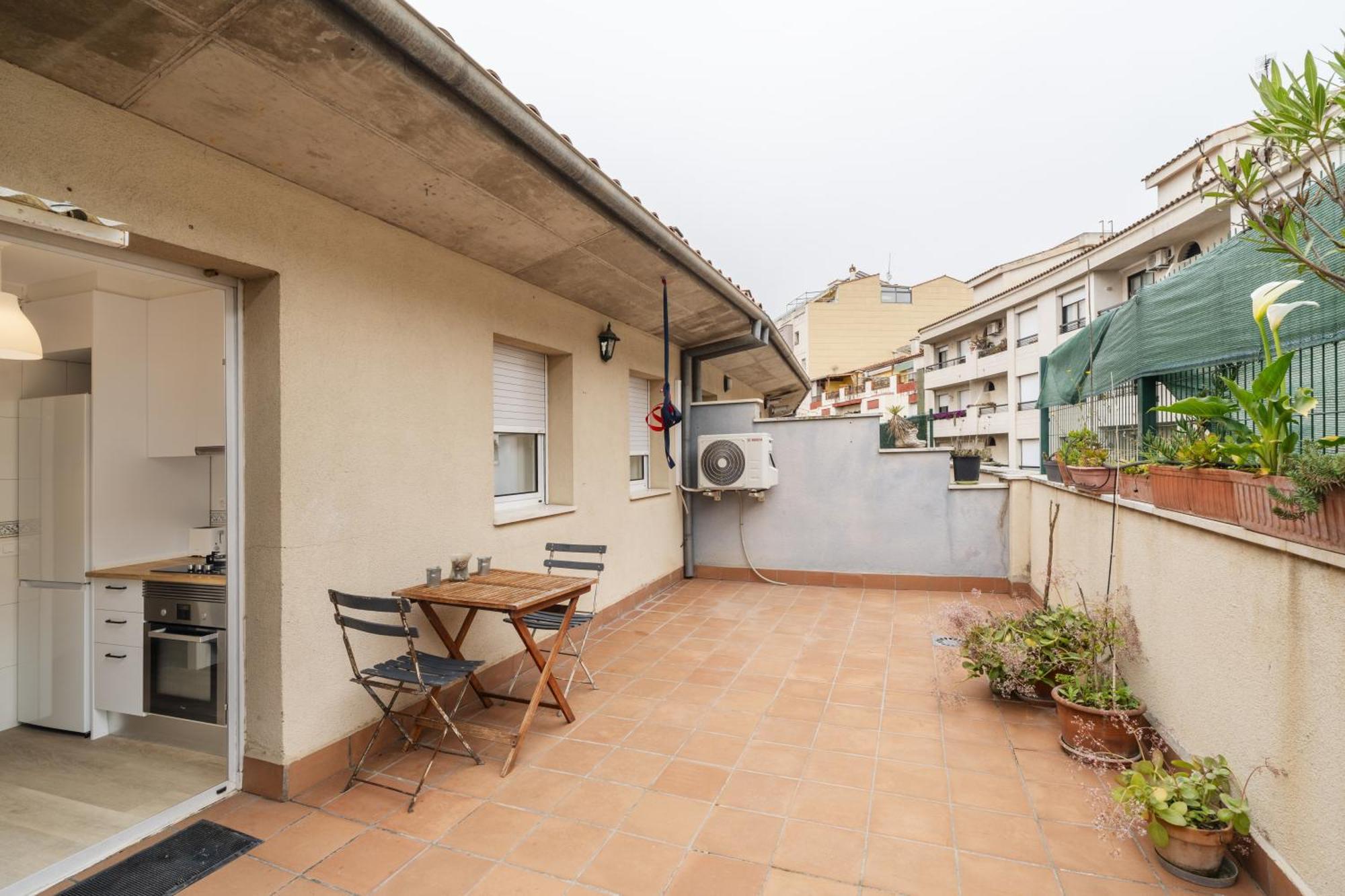 Apartamento Con Dos Grandes Terrazas En Girona Exterior photo